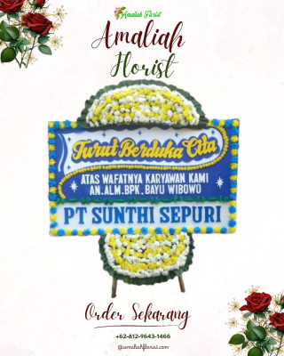 Papan Bunga Duka di Kwanyar